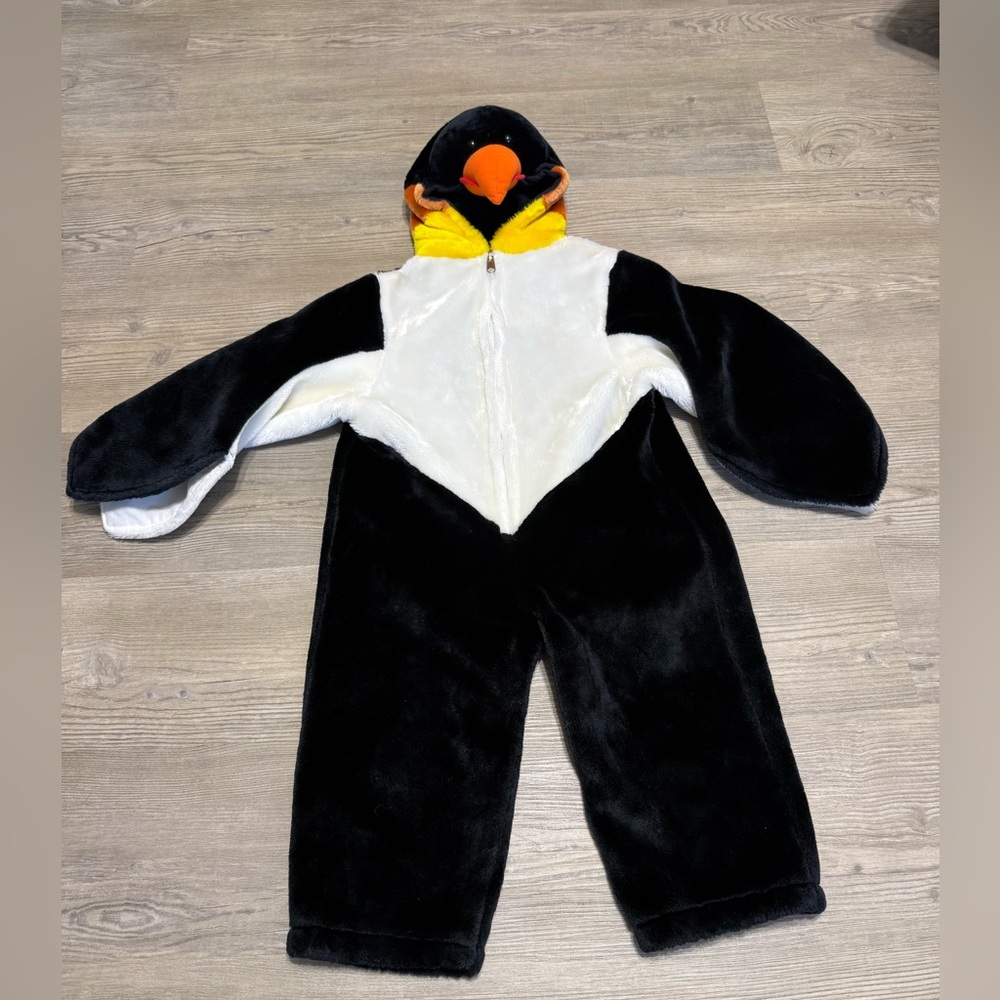 Vintage Unisex Small Hooded Penguin Costume
